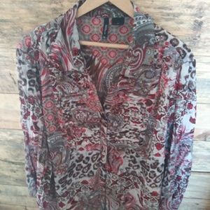 NEW DIRECTIONS...3X..BLOUSE...3/4 SLEEVES